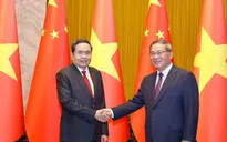 Chủ tịch Quốc hội Trần Thanh Mẫn hội kiến Thủ tướng Trung Quốc Lý Cường