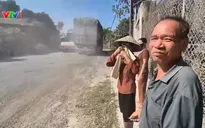 Đường rải đá dăm dừng thi công, hàng trăm hộ dân ở Thái Nguyên sống chung với bụi