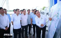 Thủ tướng Chính phủ Lê Minh Hưng kiểm tra hai dự án trọng điểm tại Thành phố Hồ Chí Minh