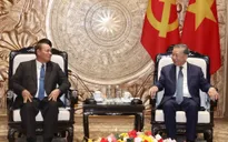 Tổng Bí thư, Chủ tịch nước Tô Lâm tiếp Thường trực Ban Bí thư Trung ương Đảng Nhân dân Cách mạng Lào