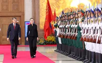 Thủ tướng Lê Minh Hưng chủ trì lễ đón Thủ tướng Liechtenstein