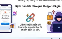 Bẫy lừa đảo từ những tấm thiệp cưới gửi qua mạng