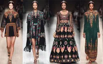 Họa tiết sống động trong BST Valentino 2014