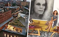 Choáng váng với căn hộ sang trọng của NTK Diane von Furstenberg