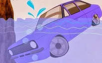 Kỹ năng để sống sót khi ô tô rơi xuống nước