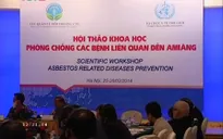 Công nhân dễ mắc bệnh nguy hiểm khi tiếp xúc với Amiăng