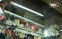 Mất an toàn phòng cháy tại chợ Chúc Sơn, Hà Nội