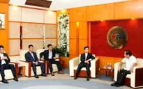 Phó TGĐ Lâm Kiết Tường tiếp xã giao Chủ tịch Tập đoàn Huyndai Home Shopping