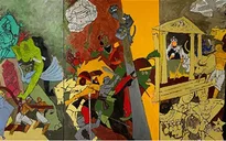Triển lãm tranh của danh họa MF Husain tại London
