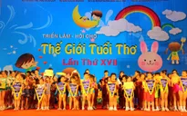 "Thế giới tuổi thơ" hấp dẫn các em nhỏ dịp 1/6