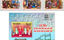Phát hành bộ tem bưu chính về Ca trù
