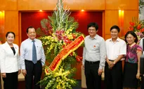Đồng chí Lê Thanh Hải thăm và chúc mừng VTV nhân ngày Báo chí Cách mạng Việt Nam