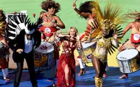 Shakira bốc lửa trên sân khấu lễ bế mạc World Cup 2014