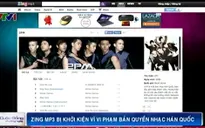 Zing MP3 bị khởi kiện vì vi phạm bản quyền nhạc Hàn Quốc