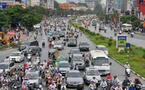 Hà Nội: Phân luồng giao thông khu vực thi công tuyến đường sắt đô thị