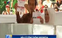 Lượng cử tri đi bỏ phiếu bầu Tổng thống Indonesia tăng đột biến