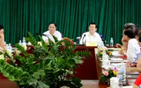Chủ tịch nước làm việc với Ban Thường vụ Trung ương Hội Chữ thập đỏ Việt Nam