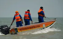 Lật thuyền ở ngoài khơi Malaysia