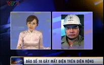 Tổng công ty điện lực miền Trung nói về sự cố đường dây 220kV và 500kV do bão số 10