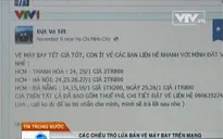 Cảnh giác với vé máy bay “ảo” dịp cận Tết