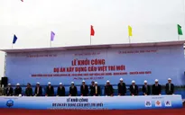Khởi công dự án cầu Việt Trì mới qua sông Lô