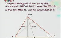 BTKTVH: Phương pháp tọa độ trong mặt phẳng