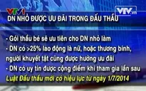 Doanh nghiệp nhỏ được ưu đãi trong đấu thầu
