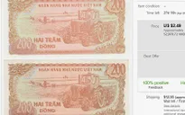 Tiền lẻ 200 đồng Việt Nam đắt gấp 250 lần trên Ebay