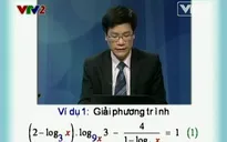 BTKT môn Toán: Phương trình logarit - Phần 2