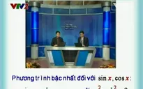 BTKT môn Toán: Phương trình bậc nhất của sinx và cosx