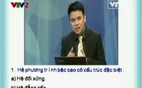 BTKT môn Toán: Hệ phương trình đại số
