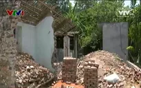 Sụt lún bất thường tại Quốc Oai, Hà Nội