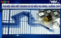 Hà Nội: Hầu hết chung cư cũ đều hư hỏng, xuống cấp