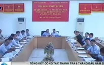Tổng kết công tác thanh tra 6 tháng đầu năm 2014