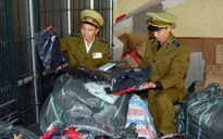Hà Nội: Tiêu hủy gần 60.000 nhãn mác hàng hiệu giả mạo