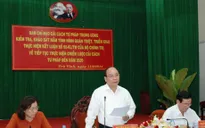 Phó Thủ tướng Nguyễn Xuân Phúc làm việc tại tỉnh Trà Vinh