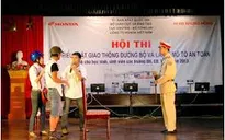 Hội thi tìm hiểu Luật Giao thông Hội Nông dân các tỉnh miền Trung