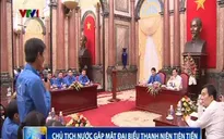 Chủ tịch nước gặp mặt Đoàn đại biểu thanh niên tiên tiến làm theo lời Bác