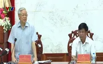 Tổng bí thư Nguyễn Phú Trọng thăm và làm việc tại Hậu Giang
