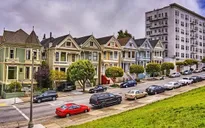 Mãn nhãn dãy nhà lộng lẫy sắc màu ở San Francisco