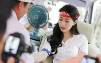 Những khoảnh khắc đẹp ở Chủ Nhật Đỏ