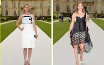 Jennifer Lawrence, Emma Watson "đọ" trang phục tại show diễn của Christian Dior