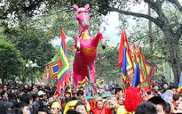 Khai hội Gióng đền Sóc