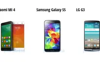 So sánh nhanh Xiaomi Mi 4, Galaxy S5 và LG G3
