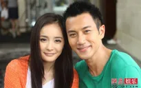 Lưu Khải Uy đưa vợ bầu đến trường quay
