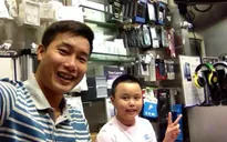 Con trai đáng yêu của BTV Hoa Thanh Tùng