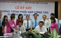 VTV cùng Bộ GD&ĐT phối hợp xây dựng đề án Kênh truyền hình giáo dục quốc gia