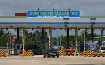 Trạm thu phí cầu Cần Thơ vẫn chưa dừng hoạt động