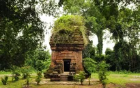 Trùng tu tháp Chăm cổ duy nhất tại Tây Nguyên