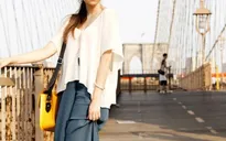 Style nổi bật với quần ống rộng